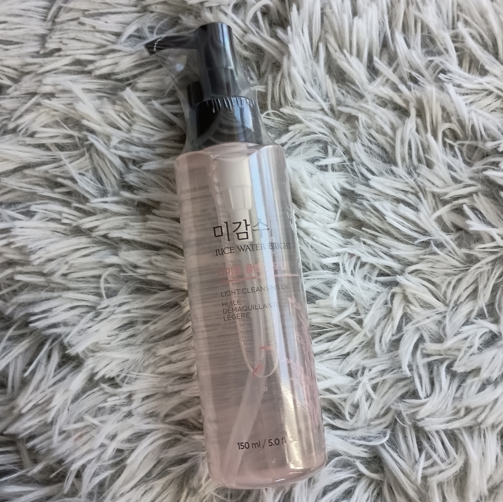 The Face Shop Rice Water Bright Light Cleansing Oil - 5 oz - Korean Beauty